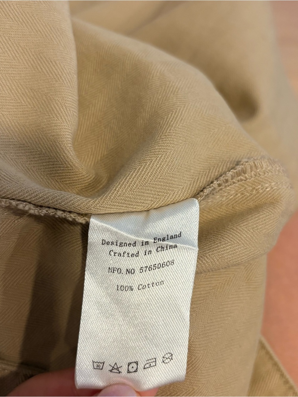 Men's P&Co Service Fatigue Pants - Picture 5 of 5
